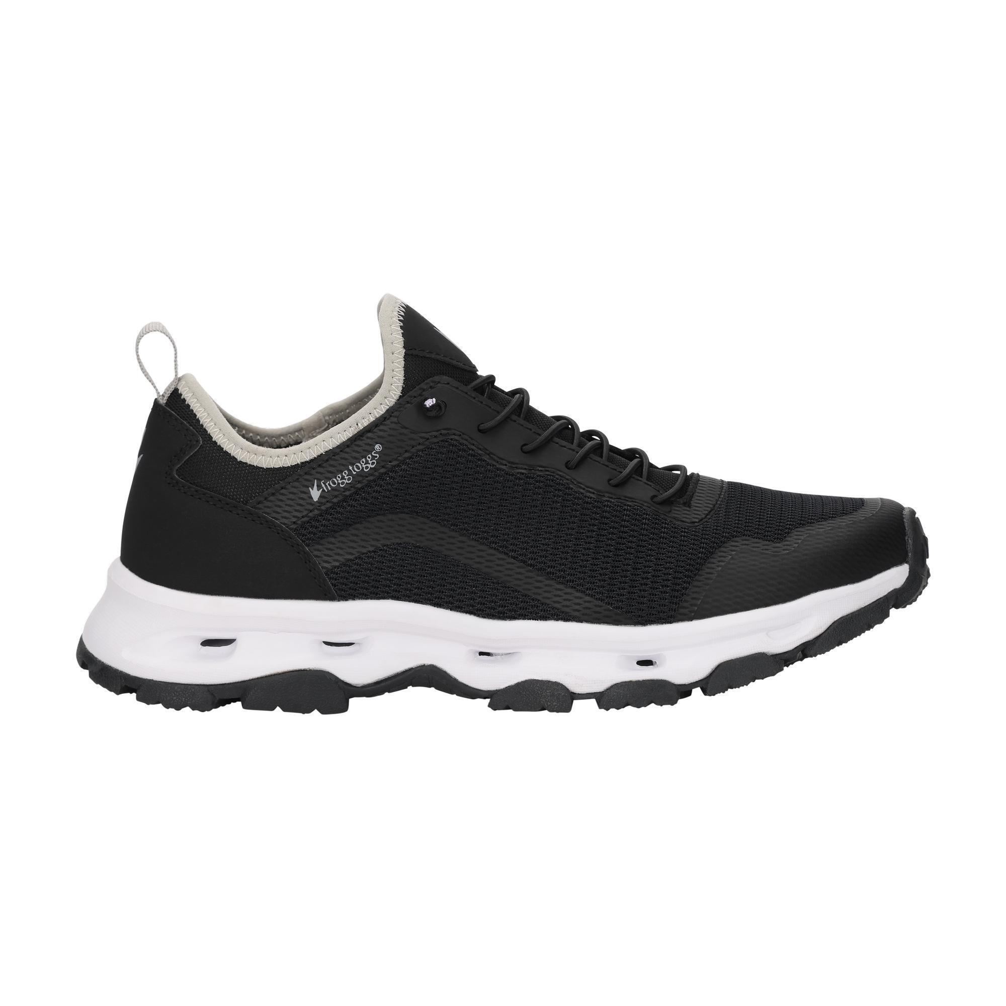frogg toggs Women's Outflow Drain Shoe | Black | Size 8